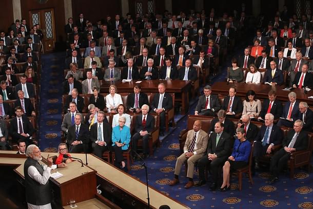 PM Modi addressing a joint session of US Congress (File Photo) (Photo by Mark Wilson/Getty Images)